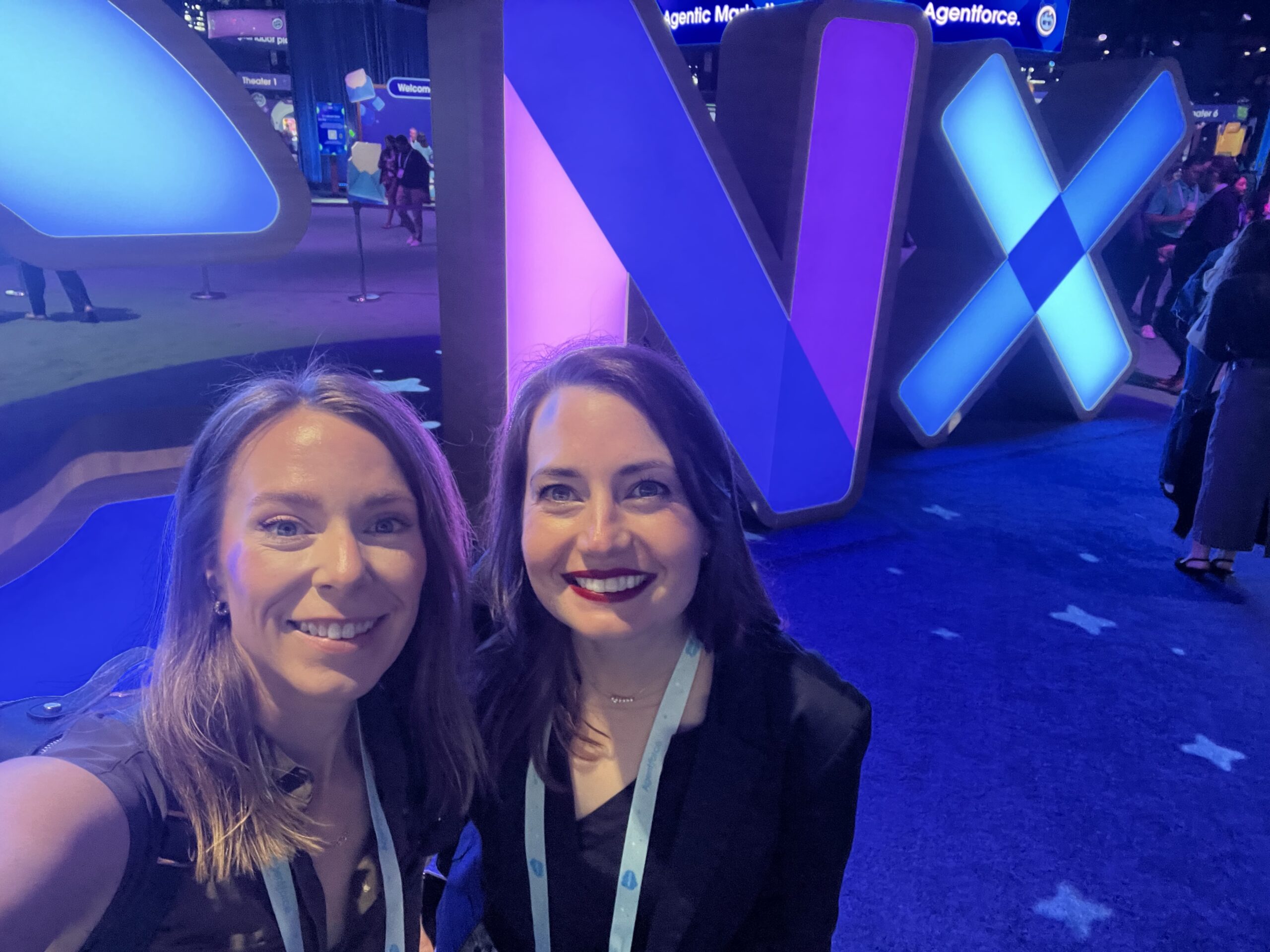 Emilie Sanders Lee, EVP of Global Analytics + Media Operations at Just Global goes to Salesforce CNX 2025